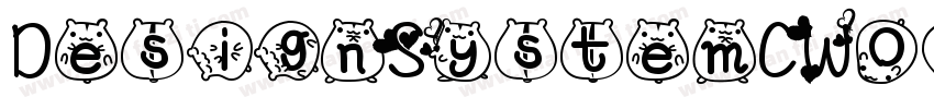 DesignSystemCW03-900I字体转换