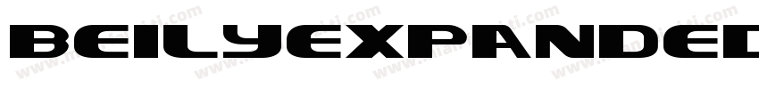 BeilyExpanded字体转换