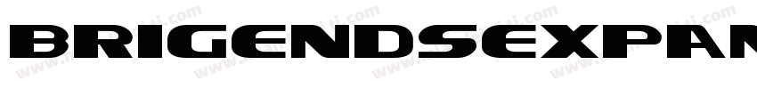 BrigendsExpanded字体转换