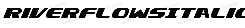 RiverflowsItalic字体转换