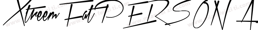 XtreemFatPERSONALUSE字体转换