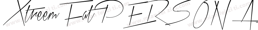 XtreemFatPERSONALUSE字体转换