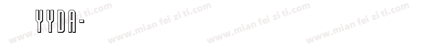 五寻yyda字体转换