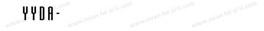 五寻yyda字体转换