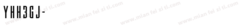 YHh3gj字体转换