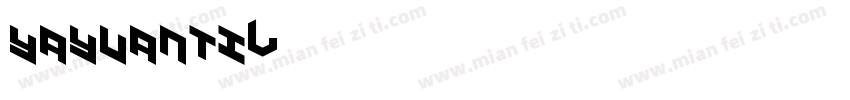 yayuanti字体转换