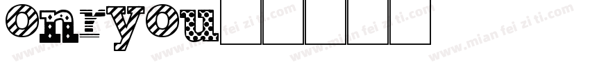 onryou字体转换