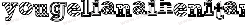 yougelianaihenitan字体转换
