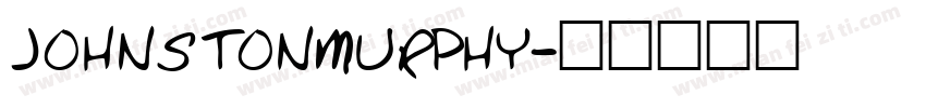 JOHNSTONMURPHY字体转换