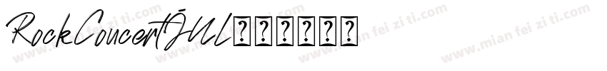 RockConcertJNL字体转换