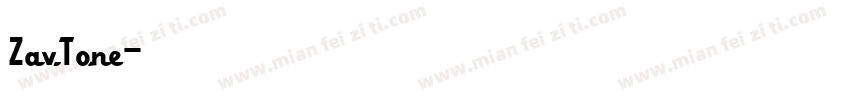 ZavTone字体转换