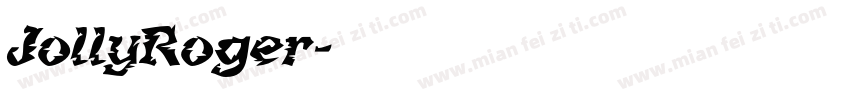 JollyRoger字体转换