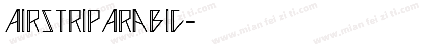 AirStripArabic字体转换