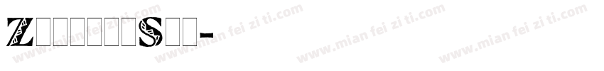 ZinjaroStd字体转换