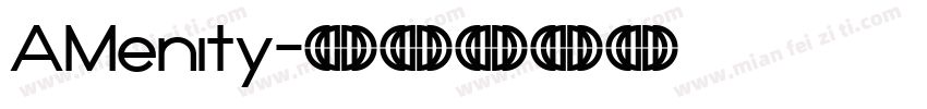 AMenity字体转换