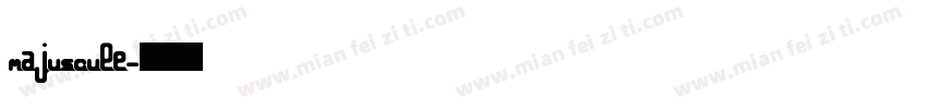 majuscule字体转换