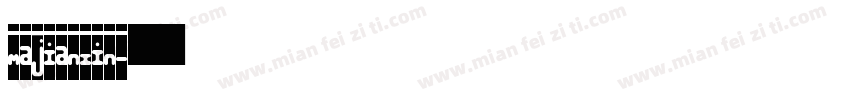 majianxin字体转换