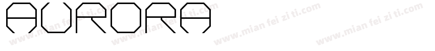 aurora字库字体转换