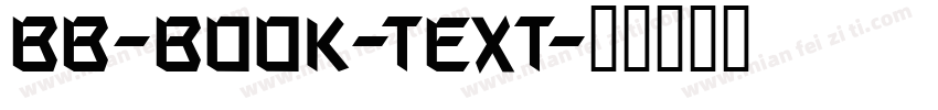 bb-book-text字体转换
