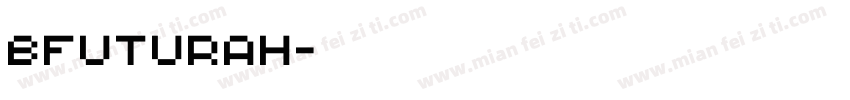 BFuturaH字体转换