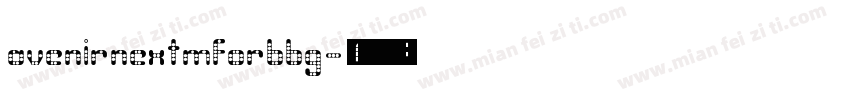 avenirnextmforbbg字体转换