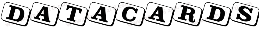 DataCardsSt-q5nx字体转换