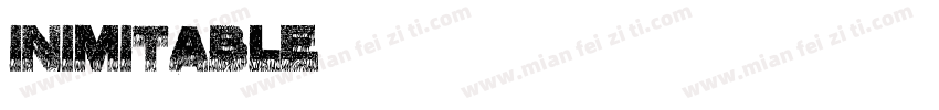 Inimitable字体转换