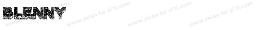 blenny字体转换