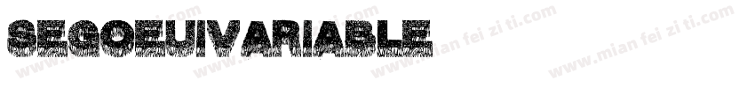 segoeuivariable字体转换