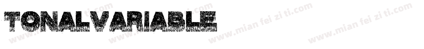 tonalvariable字体转换
