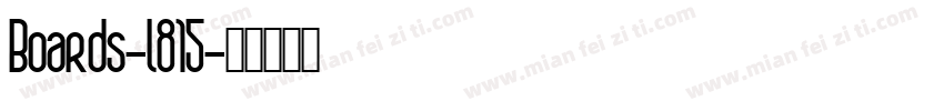 Boards-l815字体转换