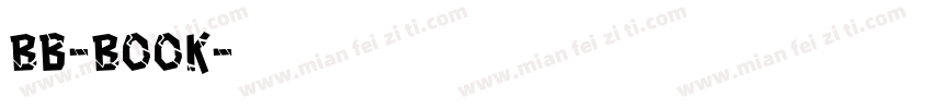 Bb-Book字体转换