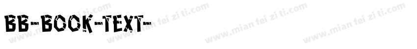 bb-book-text字体转换