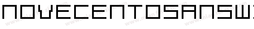 Novecentosanswide-De字体转换