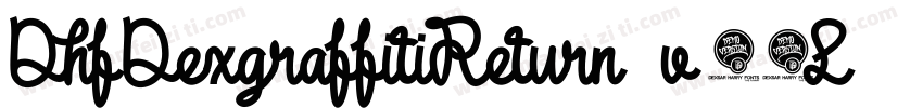 DhfDexgraffitiReturn-v26L字体转换