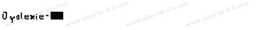 Dyslexie字体转换