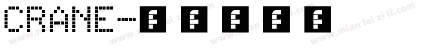 CRANE字体转换
