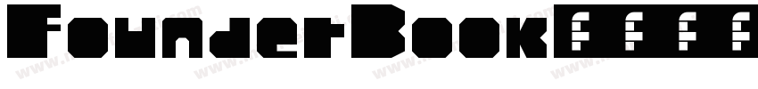 FounderBook字体转换