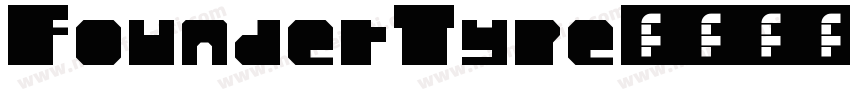 FounderType字体转换
