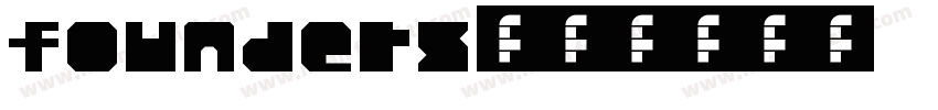 founders字体转换