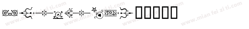 GErontoBis字体转换