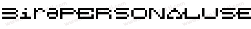BiraPERSONALUSEON字体转换