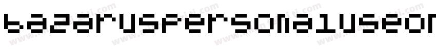 bazaruspersonaluseon字体转换