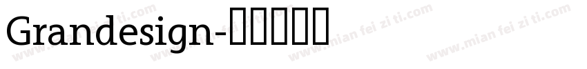 Grandesign字体转换