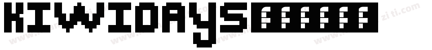 kiwidays字体转换
