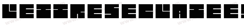 LettresEclatees字体转换