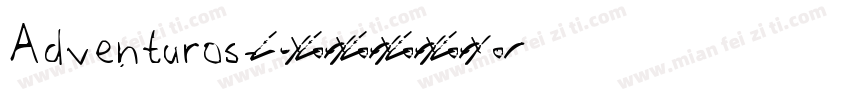 Adventuros字体转换