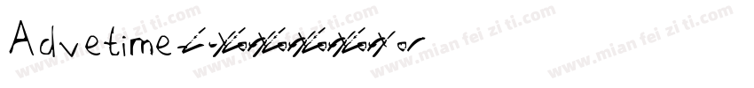 Advetime字体转换