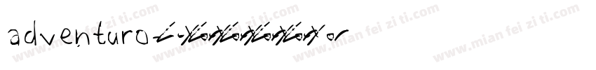 adventuro字体转换