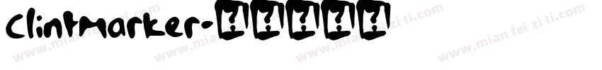 ClintMarker字体转换